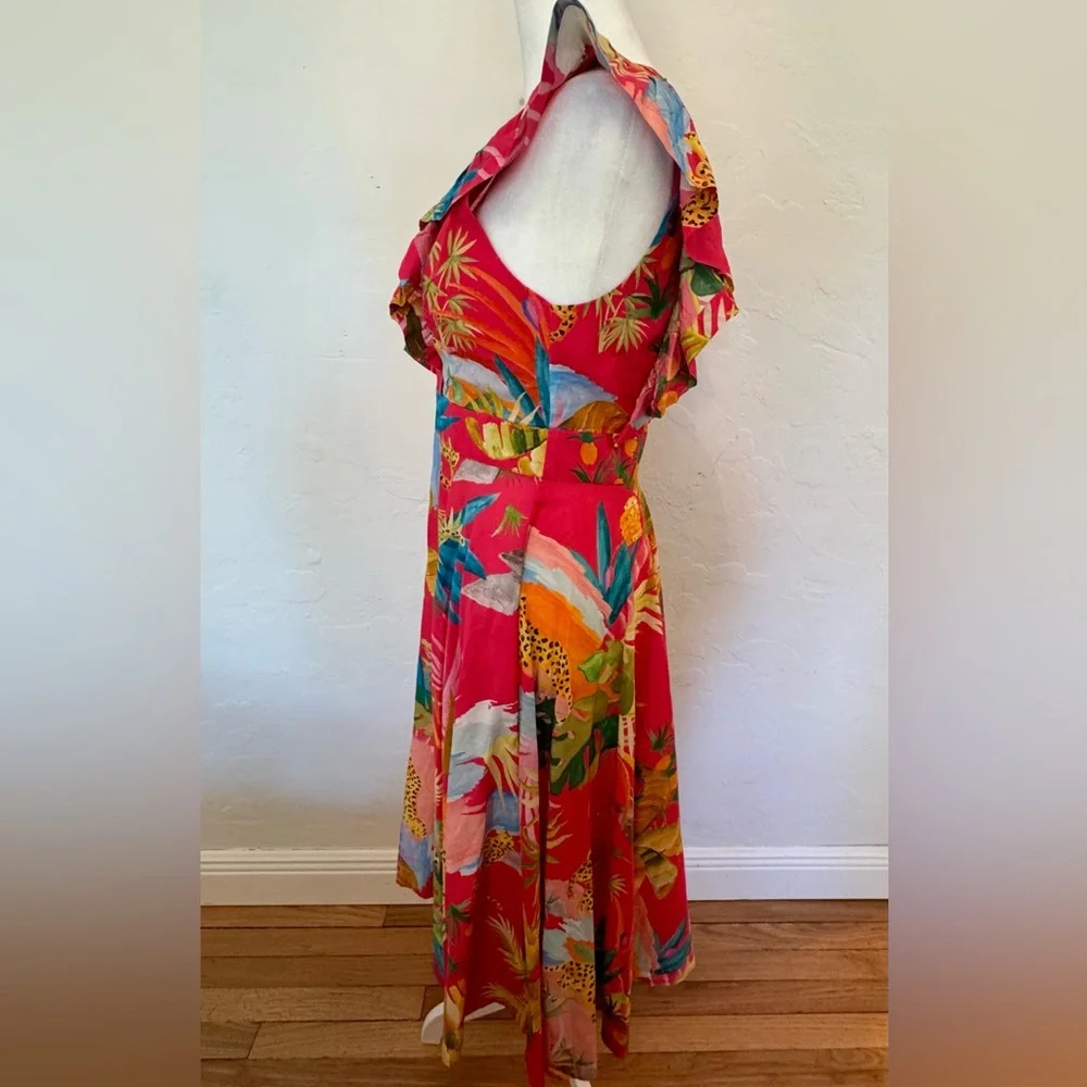 FARM Rio Ruffle Dress - Picture 3 of 4